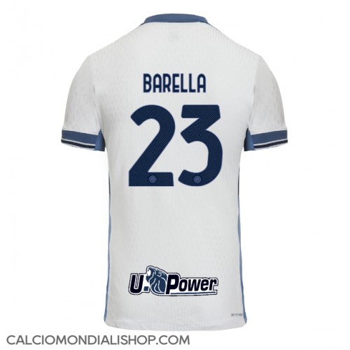 Maglie da calcio Inter Milan Nicolo Barella #23 Seconda Maglia 2024-25 Manica Corta